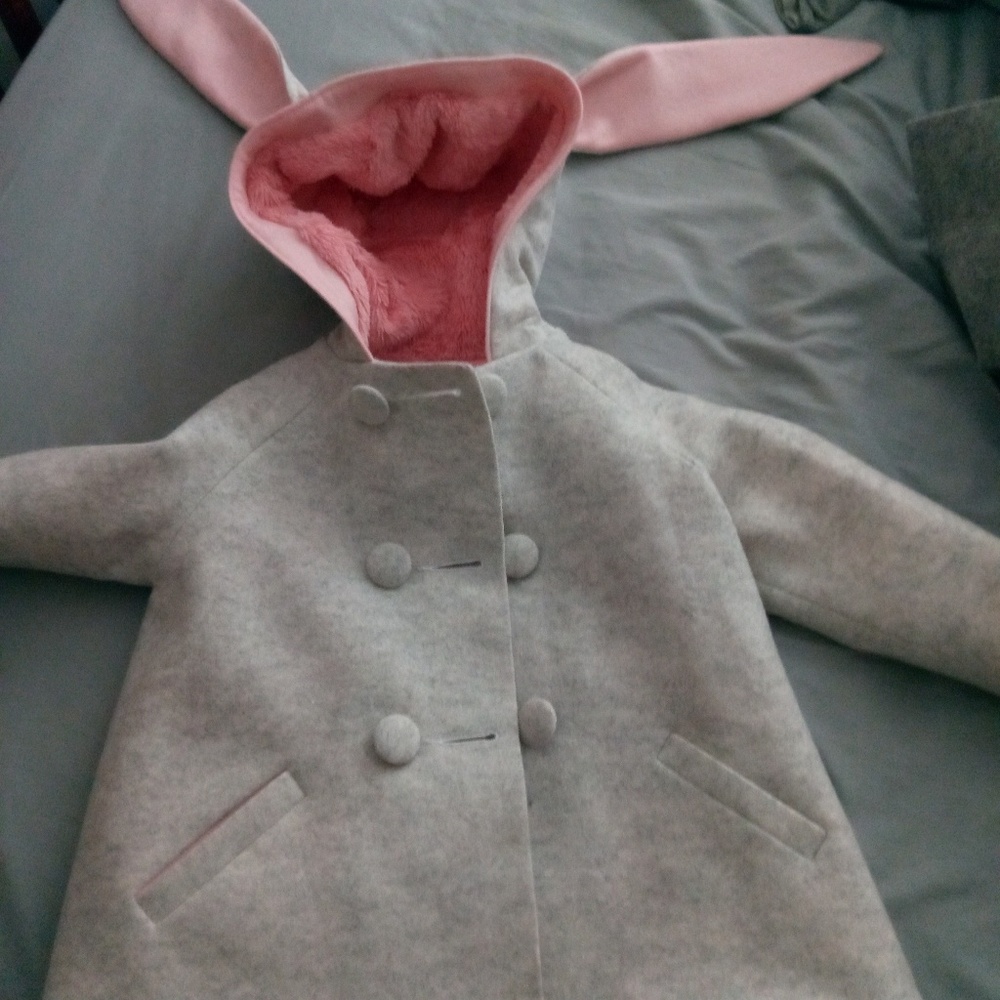 Little girls Bunny coat